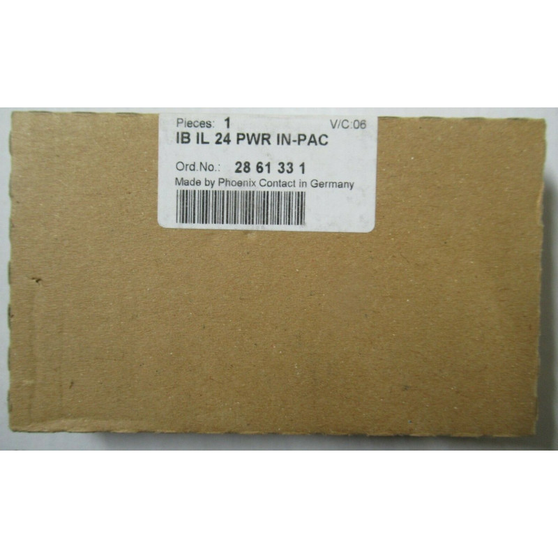PHOENIX CONTACT IB IL 24 PWR IN-PAC MODULE D'EXTENSION 24V REF:2861331